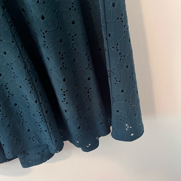 Fig Green Eyelet Dress Womens XL - Picture 8 of 11